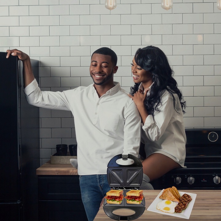 TOSTER OPIEKACZ DO KANAPEK TOSTÓW SANDWICH MOCNY