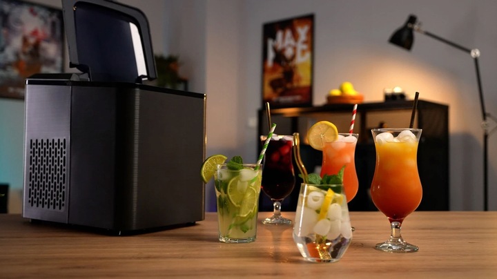 Kostkarka do lodu KERNAU KIM 291 EG srebrny/szary 100 W