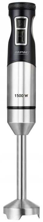 Blender ręczny srebrny/szary inox MPM MBL-33M