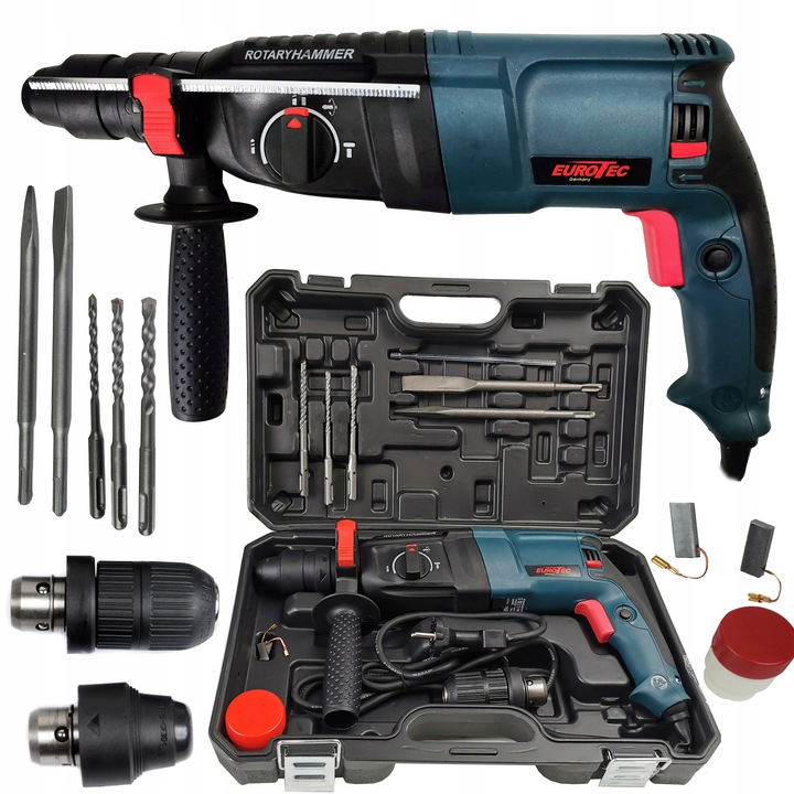 Młotowiertarka Eurotec RH-2600 SDS Plus 2600 W