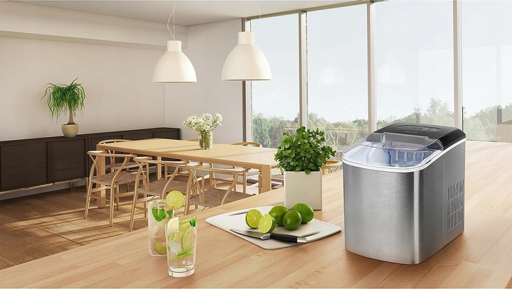 Kostkarka do lodu 2 rozmiary 12kg/24h 2,2L