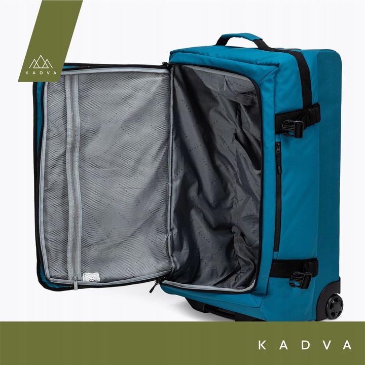 Walizka podróżna KADVA Lazio 102l BAGAŻ NA KÓŁKACH DUŻA MIĘKKA TURYSTYCZNA