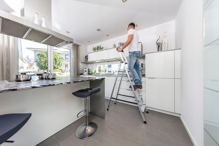 Drabina wolnostojąca KRAUSE Monto Safety 1x3