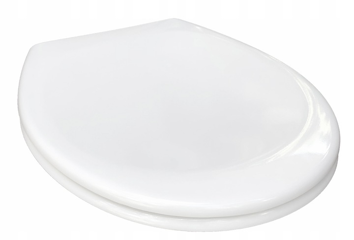 Deska sedesowa wolnoopadająca WC twardy duroplast uniwersalna wypinana kołk