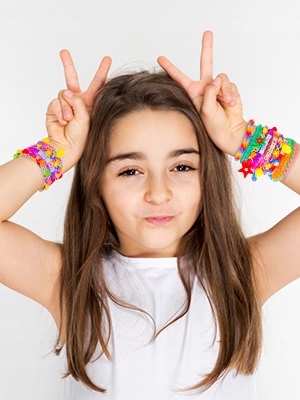 GUMKI DO ROBIENIA BRANSOLETEK DUŻY ZESTAW 6800 ELEMENTÓW XXL DLA DZIECKA