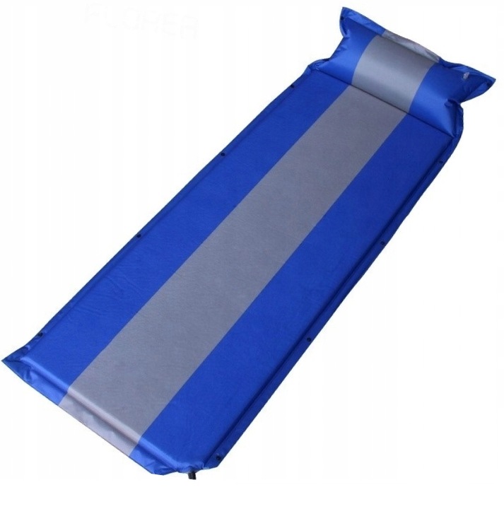 MATA SAMOPOMPUJĄCA Z PODUSZKĄ MATERAC karimata kempingowa POD NAMIOT BIWAK