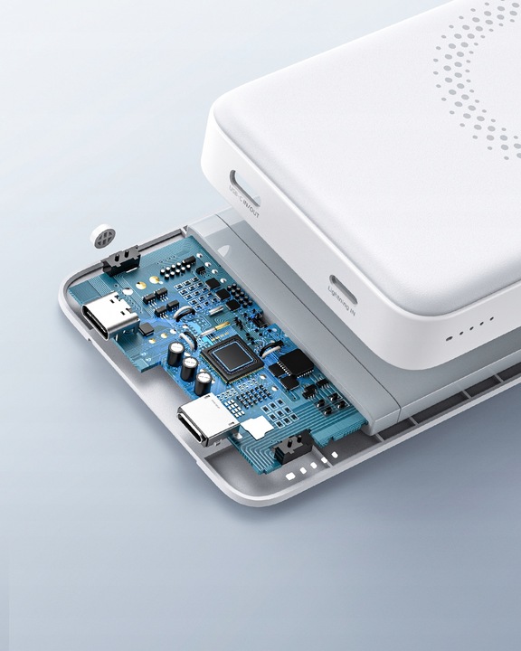 INNOSTYLE POWERMAG 2W1 SZYBKI POWERBANK INDUKCYJNY DO MAGSAFE 10000 STOJAK