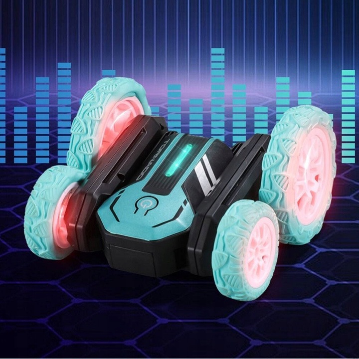 SAMOCHÓD TWISTER KASKADER AUTO RC ZDALNIE STEROWANY GESTAMI PILOT 360 USB