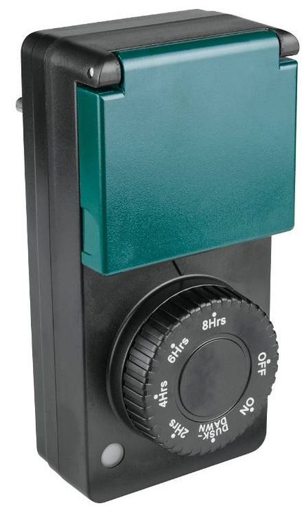 Programator czasowy analogowy z czujn. zmierzchu