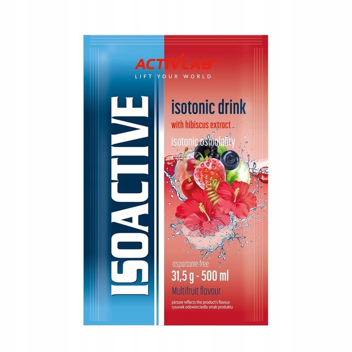 ACTIVLAB ISOACTIVE 20x31.5g NAPÓJ IZOTONICZNY ISO x4