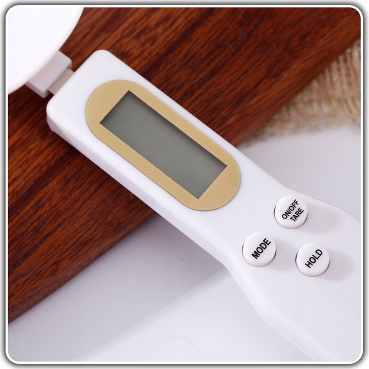 WAGA ELEKTRONICZNA KUCHENNA DO KUCHNI ŁYŻKA MIARKA Z WAGĄ