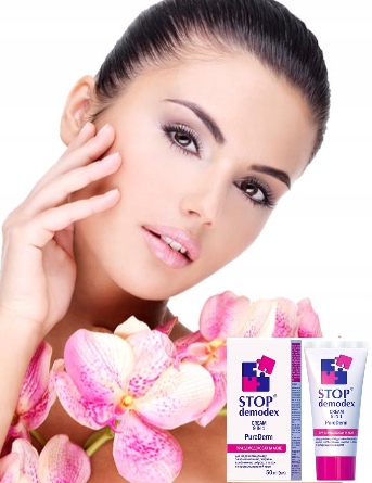 KREM DO TWARZY 9w1 Pure Derm STOP DEMODEX Demodekoza Nużyca Trądzik 50ml
