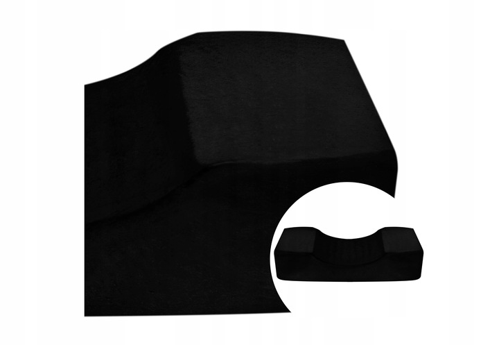 Profesjonalna poduszka do przedłużania rzęs czarna