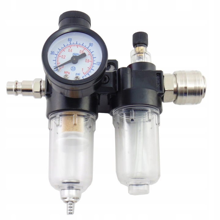 ODWADNIACZ FILTR POWIETRZA REDUKTOR NAOLEJACZ 1/4