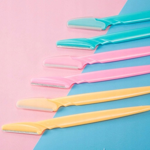 Nożyk Trymer Brzytwa do Regulacji Brwi 1szt Blue