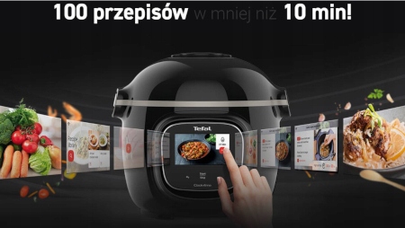 Multicooker TEFAL Cook4me Touch CY912 6l WI-FI + Misa do multicookera 6L