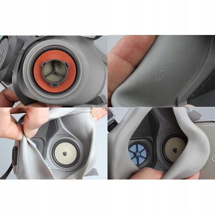 MASKA LAKIERNICZA PÓŁMASKA 6200 OSŁONA TWARZY