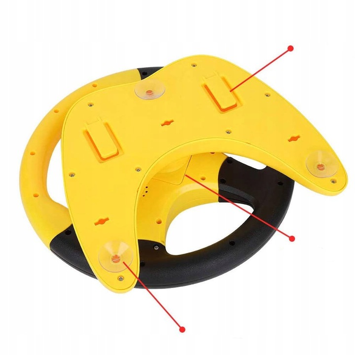 KIEROWNICA DO AUTA INTERAKTYWNA SYMULATOR JAZDY SAMOCHODEM KRĘCI SIĘ 360