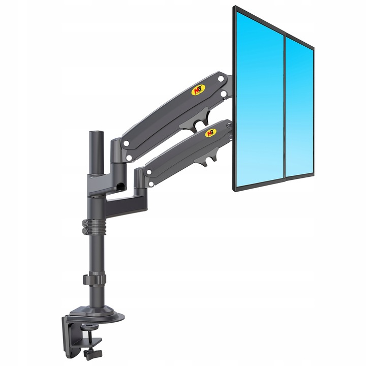 Obrotowy uchwyt do Dwóch Monitorów TV LCD 2x 22-32