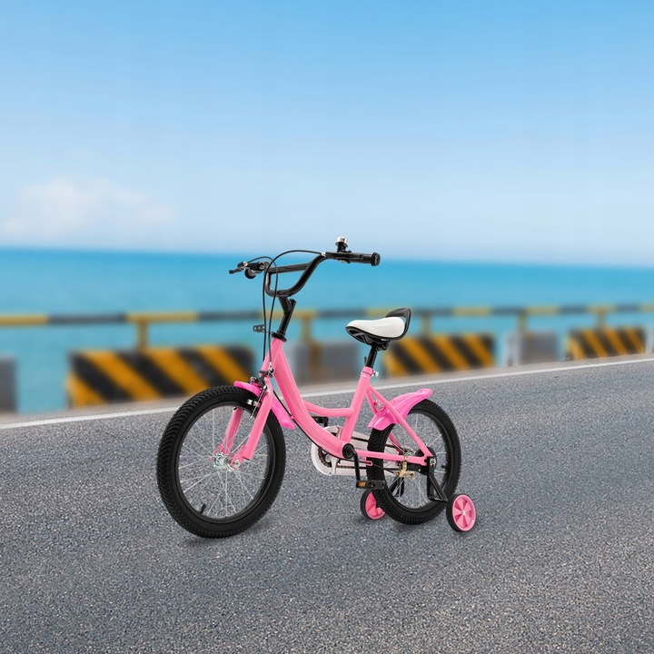 16-calowy różowy rower dziecięcy