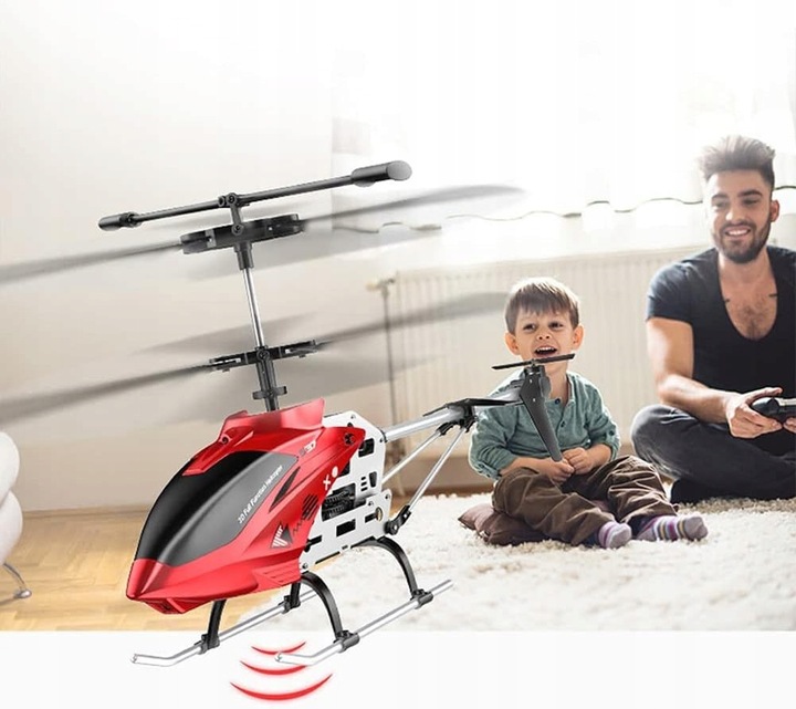 HELIKOPTER ZDALNIE STEROWANY SAMOLOT RC ŚMIGŁOWIEC PILOT Led DUŻY