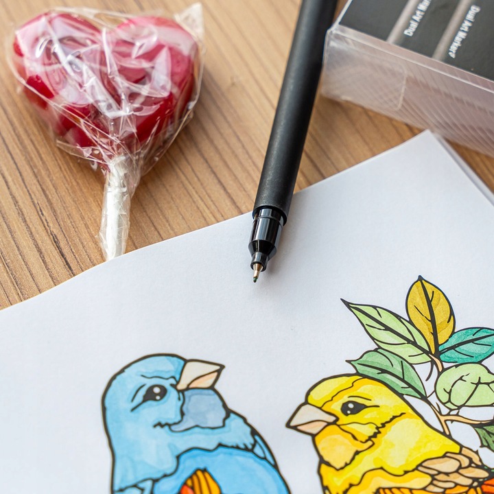 MARKERY AKWARELOWE 24 SZT MAZAKI PISAKI FLAMASTRY DWUSTRONNE WODNE ZESTAW