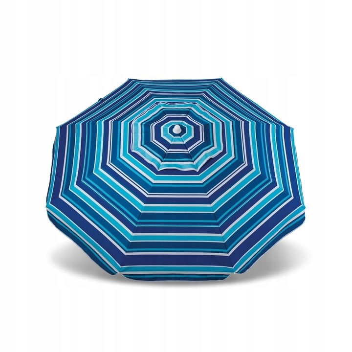 PARASOL PLAŻOWY Łamany OGRODOWY na BALKON Regulowany Tadar Paski 200 cm