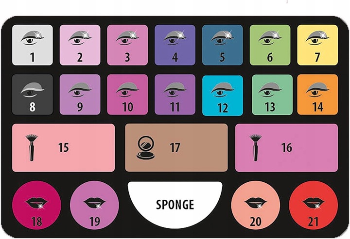 Clementoni Crazy Chic - Studio make up beauty Influencer 16653