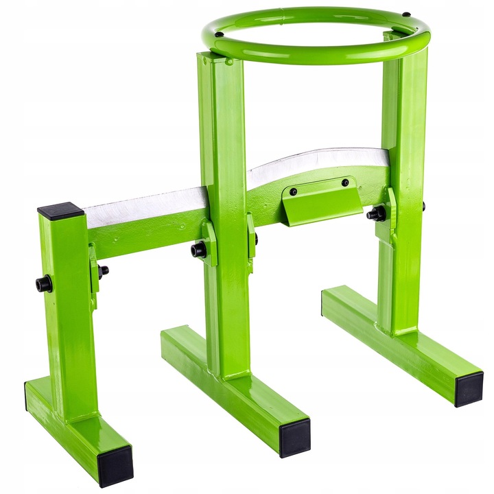 Stojak Łupania Drewna Ręczna Łuparka Rębak Kominkowego Opałowego Podwójny