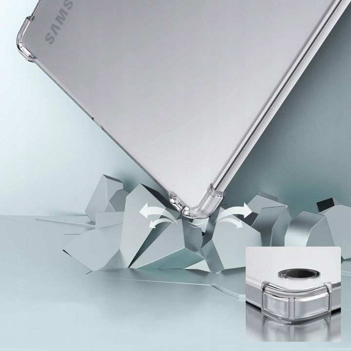 Etui do Samsung Galaxy Tab A9+ PLUS SM-X210, case cover + szkło hartowane