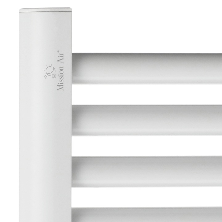 GRZEJNIK ŁAZIENKOWY ELEKTRYCZNY drabinka programator termostat BIAŁY 500W