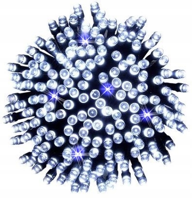 Lampki choinkowe LAMPKI ZEWNĘTRZNE 500 LED na zewnątrz/wewnątrz BIAŁE ZIMNE