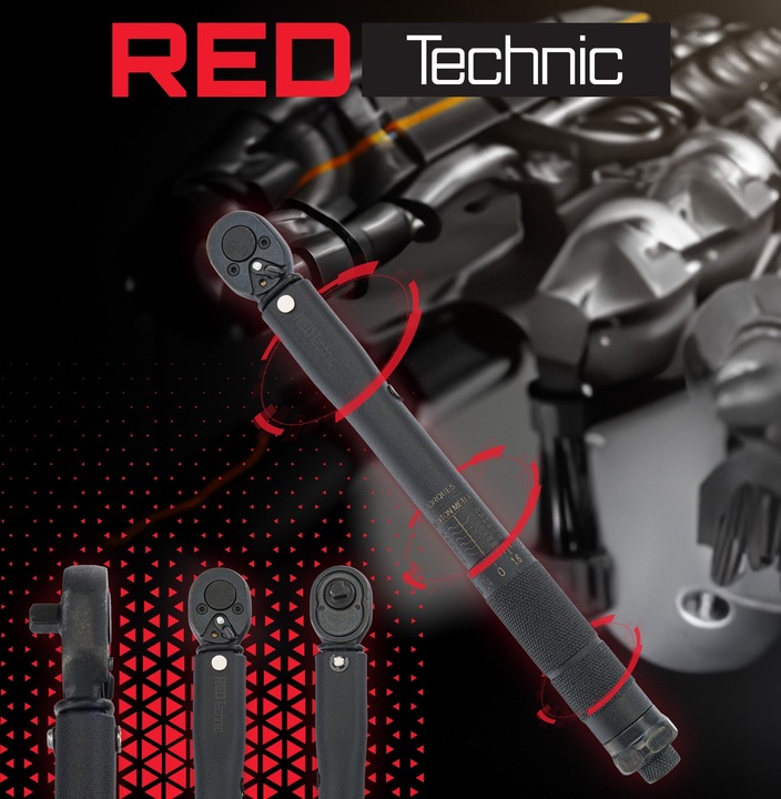 Klucz DYNAMOMETRYCZNY do Kół 3/8'' 7-112Nm z Blokadą Certyfikat Kalibracji