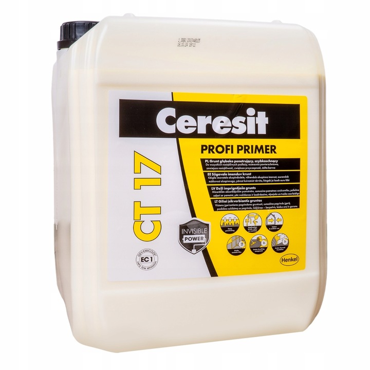 CERESIT GRUNT PENETRUJĄCY SZYBKOSCHNĄCY CT17 20L