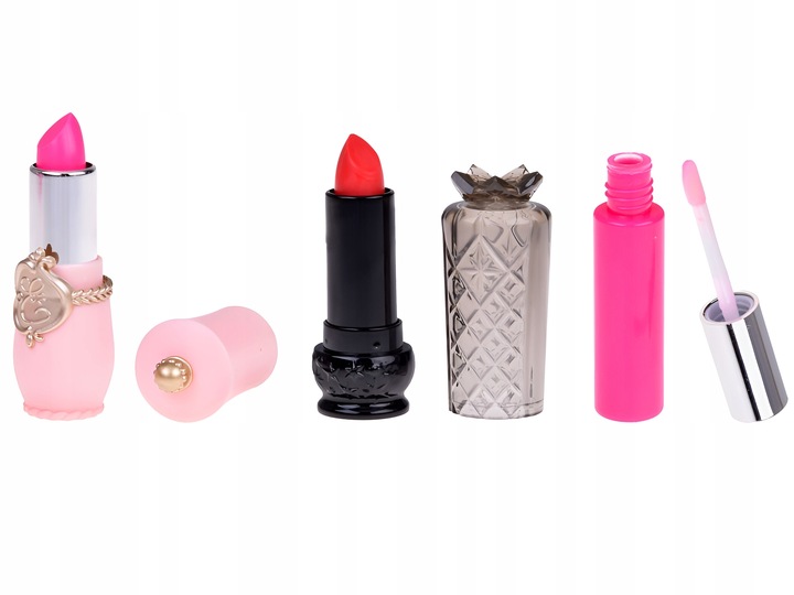 KUFEREK JEDNOROŻEC Z KOSMETYKAMI DLA DZIEWCZYNKI PAZNOKCIE MAKIJAŻ MAKE UP