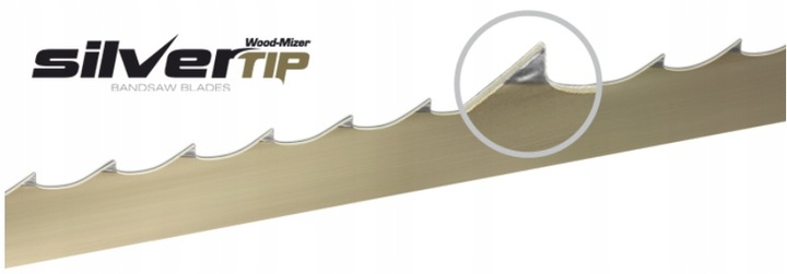 Piła taśmowa Wood-Mizer SilverTIP ROH 4000x35x1.07 do TRAKA