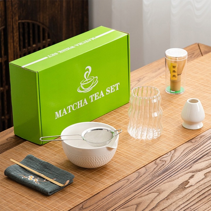 NEKIT Zestaw prezentowy do herbaty Matcha ZESTAW MIOTEŁ MATCHA Z TRZEPACZKĄ
