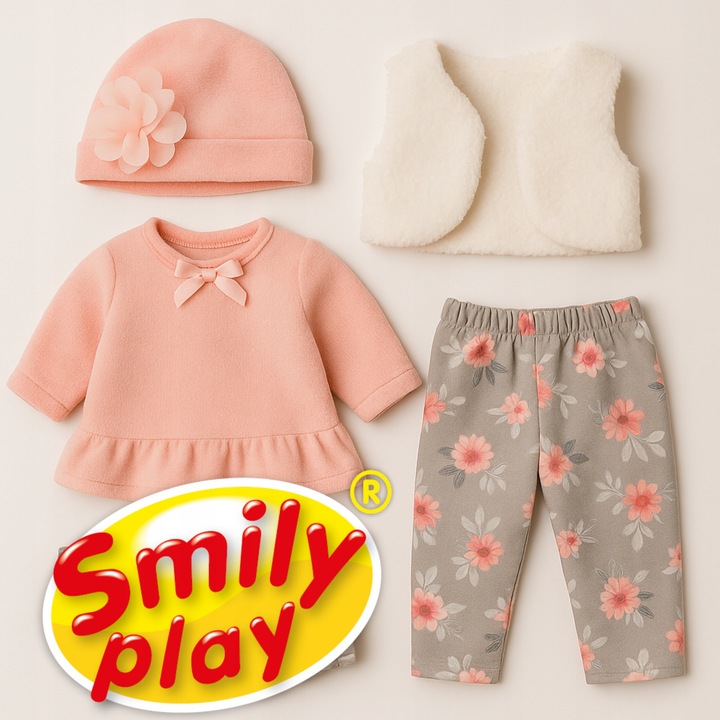 Lalka bobas Julka interaktywna edukacyjna miękka mówi śpiewa uczy 2l+ 32cm