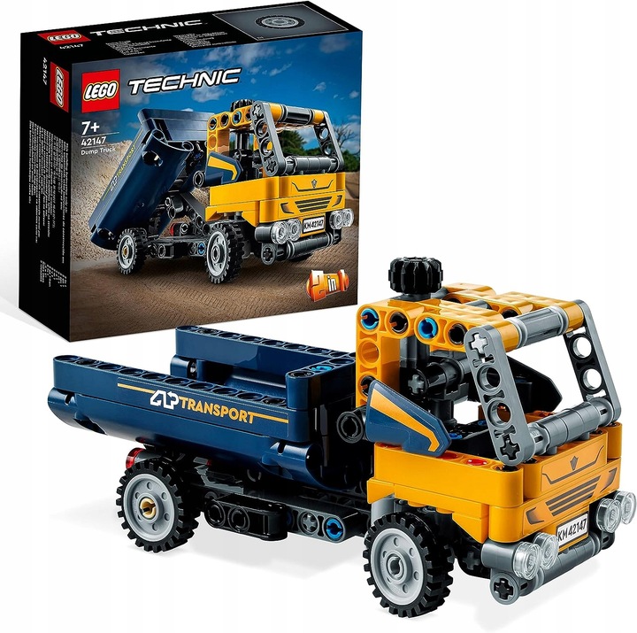LEGO Technic 90087465 lego technic koparka wywrotka ciężarówka