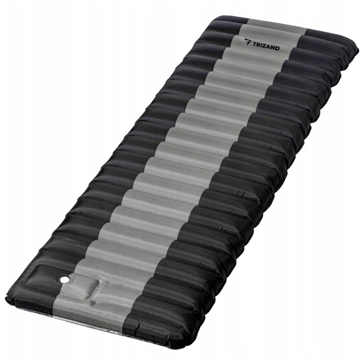 MATERAC DMUCHANY TURYSTYCZNY DO NAMIOTU ZWIJANY MOCNY + WBUDOWANA POMPKA