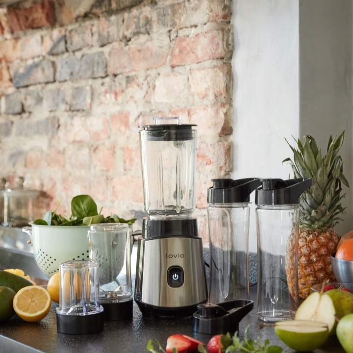 Blender kielichowy młynek do kawy i orzechów LOVIO LVJBL001 900W