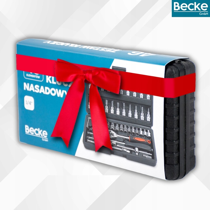 ZESTAW NARZĘDZI KLUCZY NASADOWYCH PREZENT UPOMINEK DLA MĘŻA NIEGO CHŁOPAKA