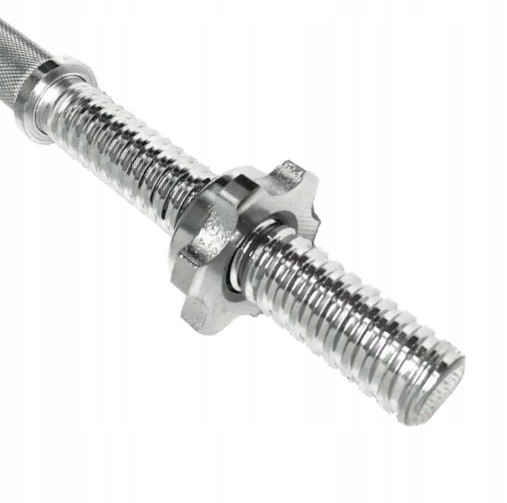 Gryf mocno łamany sztanga 120cm 30mm stalowy