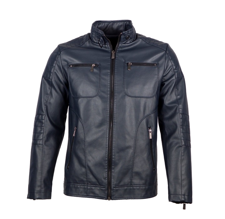 MĘSKA KURTKA SKÓRZANA GRANAT r.XXL REFREE A1406C-1