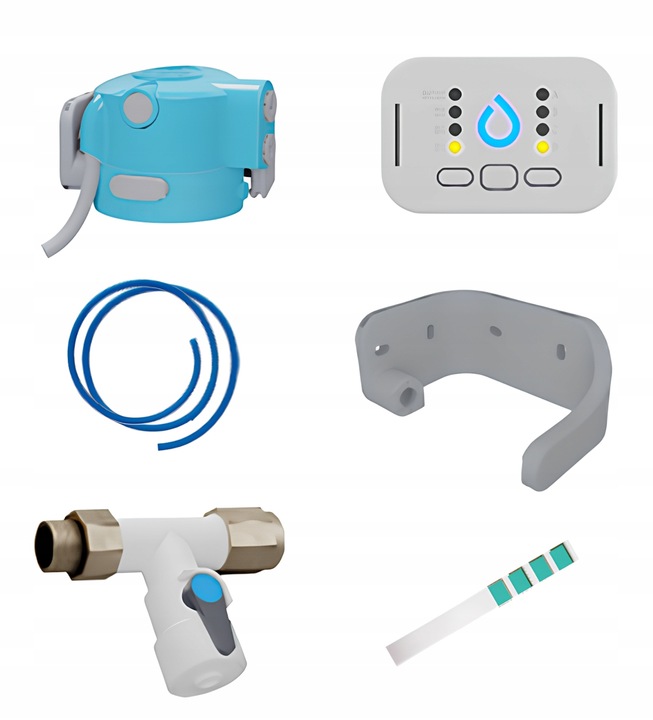 Zestaw DAFI FLOW COMFORT D1 System filtr wody pitnej + Czarny kran