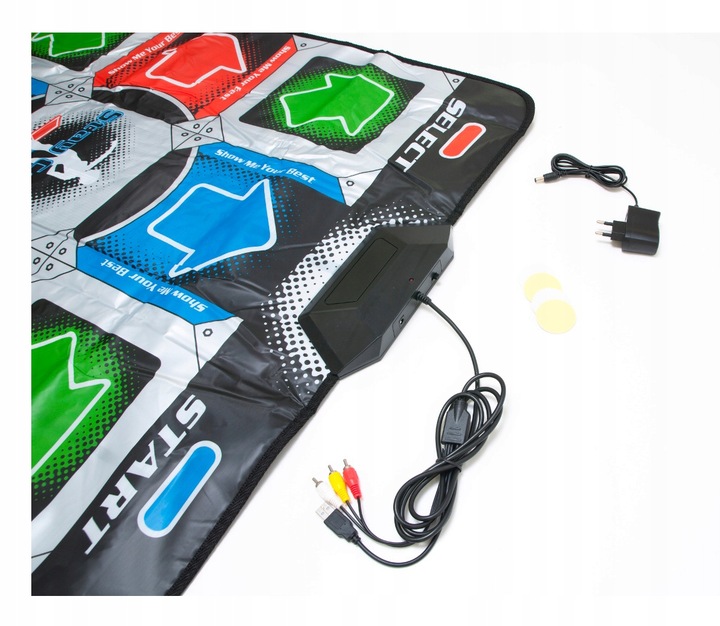 MATA TANECZNA DO TAŃCZENIA TAŃCA 2w1 USB + TV + GRA @