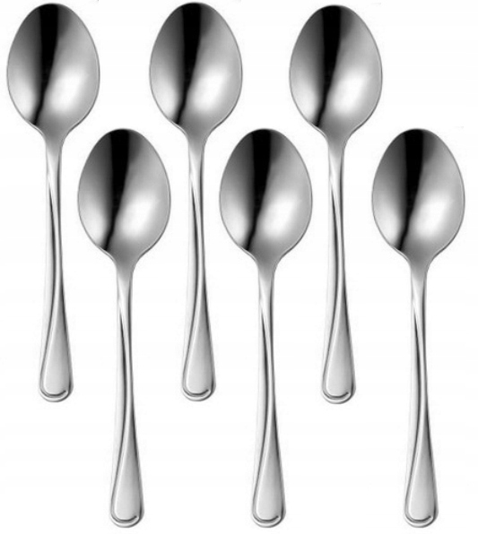 GERLACH SZTUĆCE NIERDZEWNE 12 MANGO 04G ZESTAW ŁYŻECZKI HERBATY KOMPLET