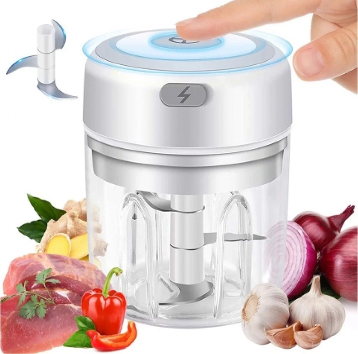 ELEKTRYCZNA SZATKOWNICA DO WARZYW SIEKACZ OWOCÓW ROZDRABNIACZ ELEKTRYCZNY