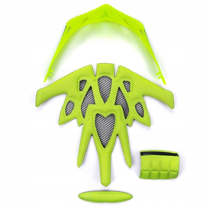 Kask rowerowy z daszkiem lekki regulowany na rower Meteor Marven L 58-61 cm