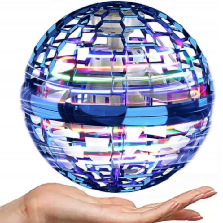 LATAJĄCA KULA UFO PIŁKA ZABAWKA STEROWANA RĘKĄ DŁONIĄ USB PILOT KOSMOKULA